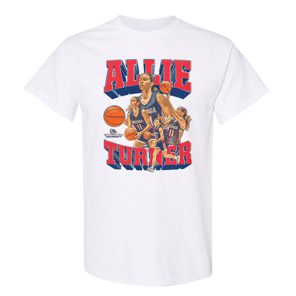 Gonzaga - NCAA Women's Basketball : Allie Turner - T-Shirt-0