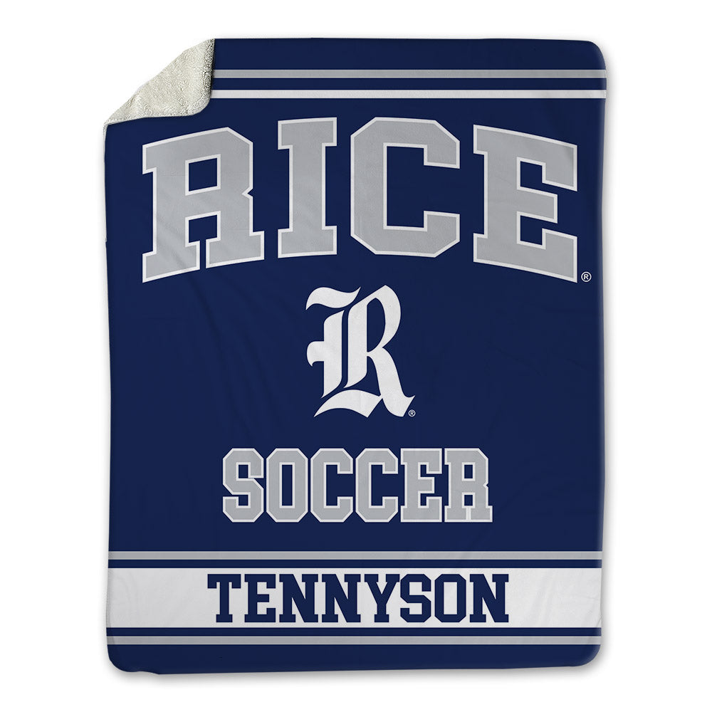 Rice - NCAA Women's Soccer : Dayo Tennyson - Blanket-0