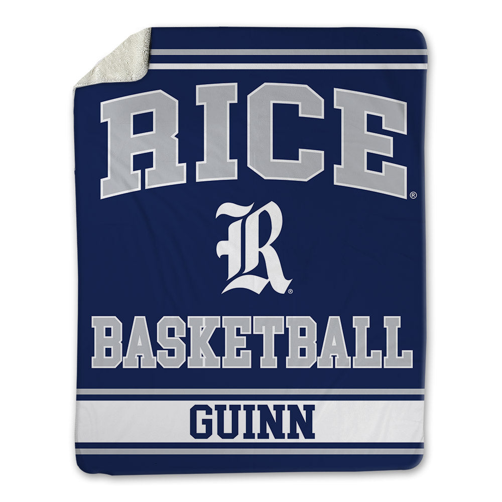 Rice - NCAA Women's Basketball : Mylee Guinn - Blanket-0