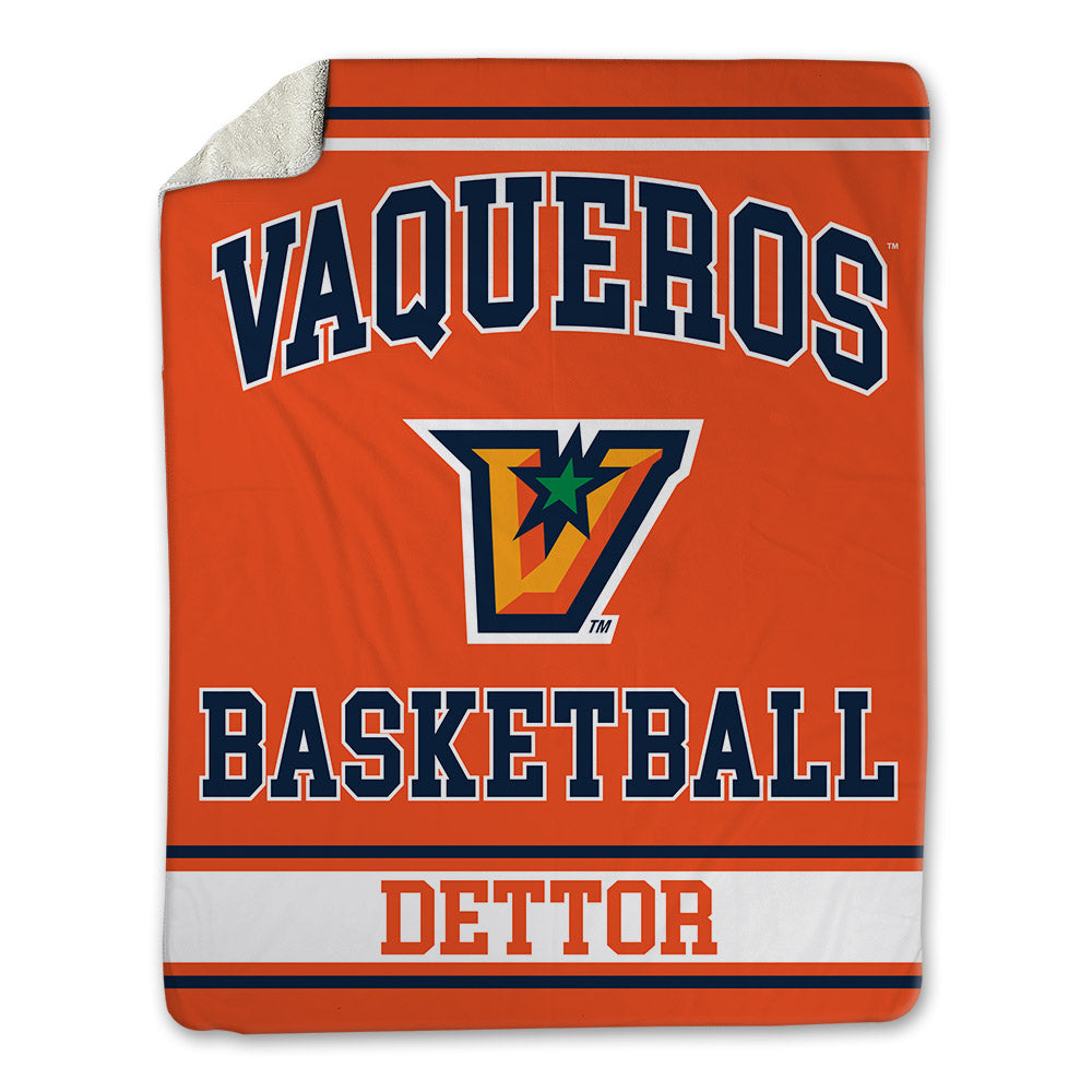 UTRGV - NCAA Women's Basketball : Chazlyn Dettor - Blanket-0