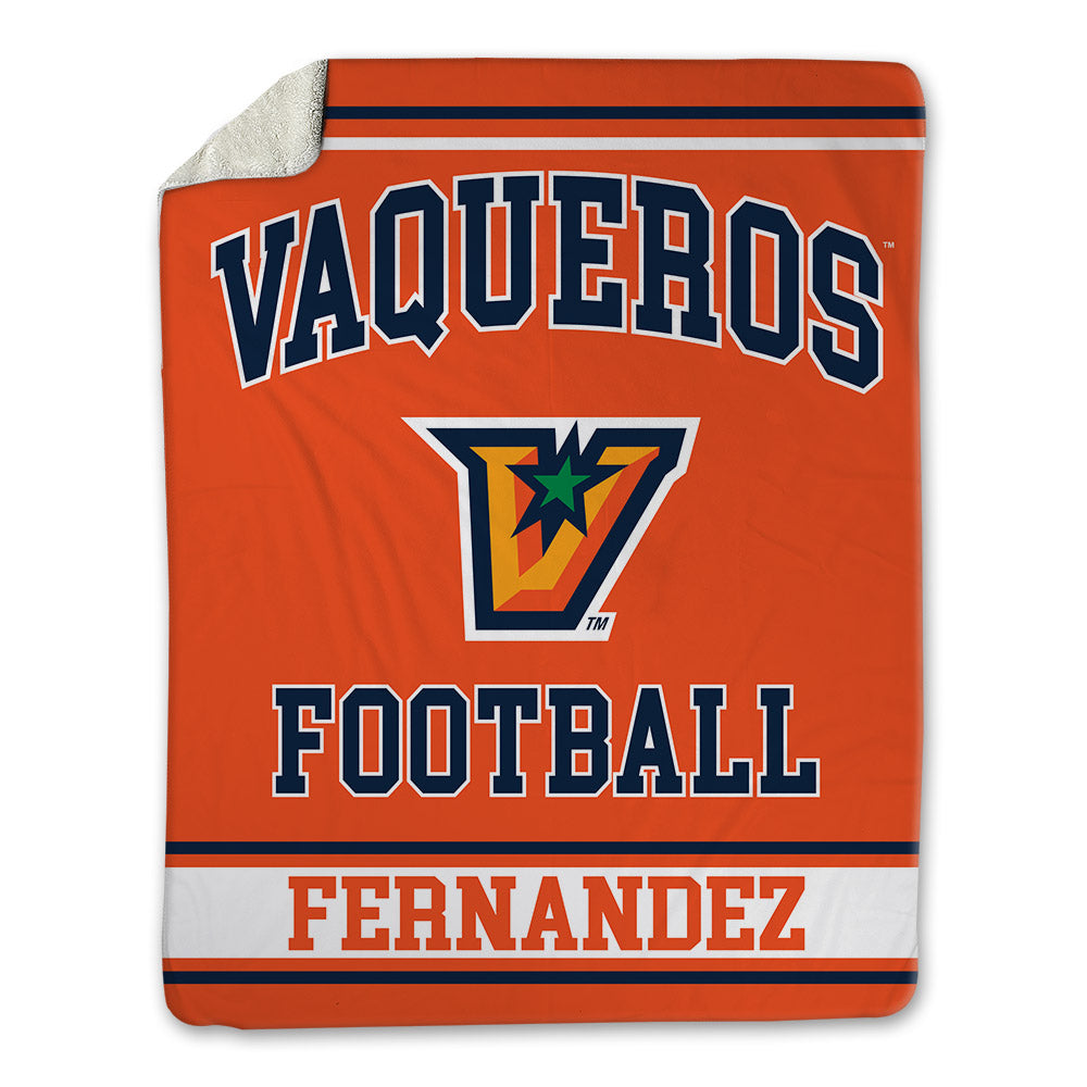 UTRGV - NCAA Football : Nicholas Fernandez - Blanket-0