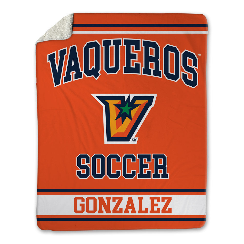 UTRGV - NCAA Men's Soccer : Alexis Gonzalez - Blanket-0