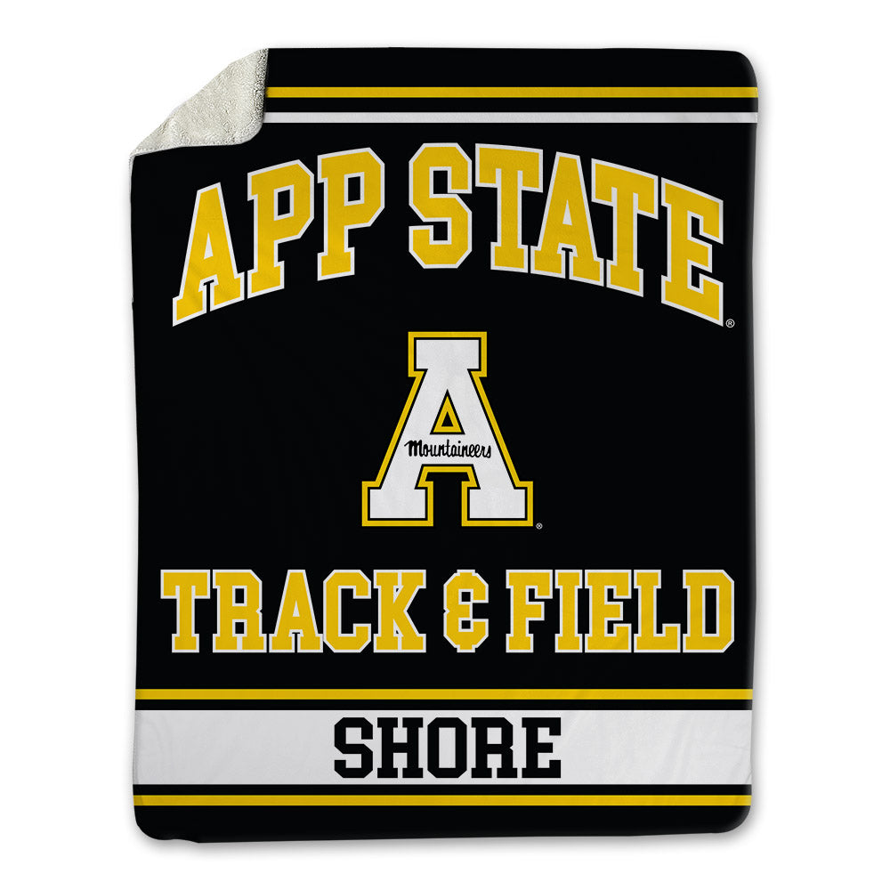 App State - NCAA Men's Track & Field : Tate Shore - Blanket-0