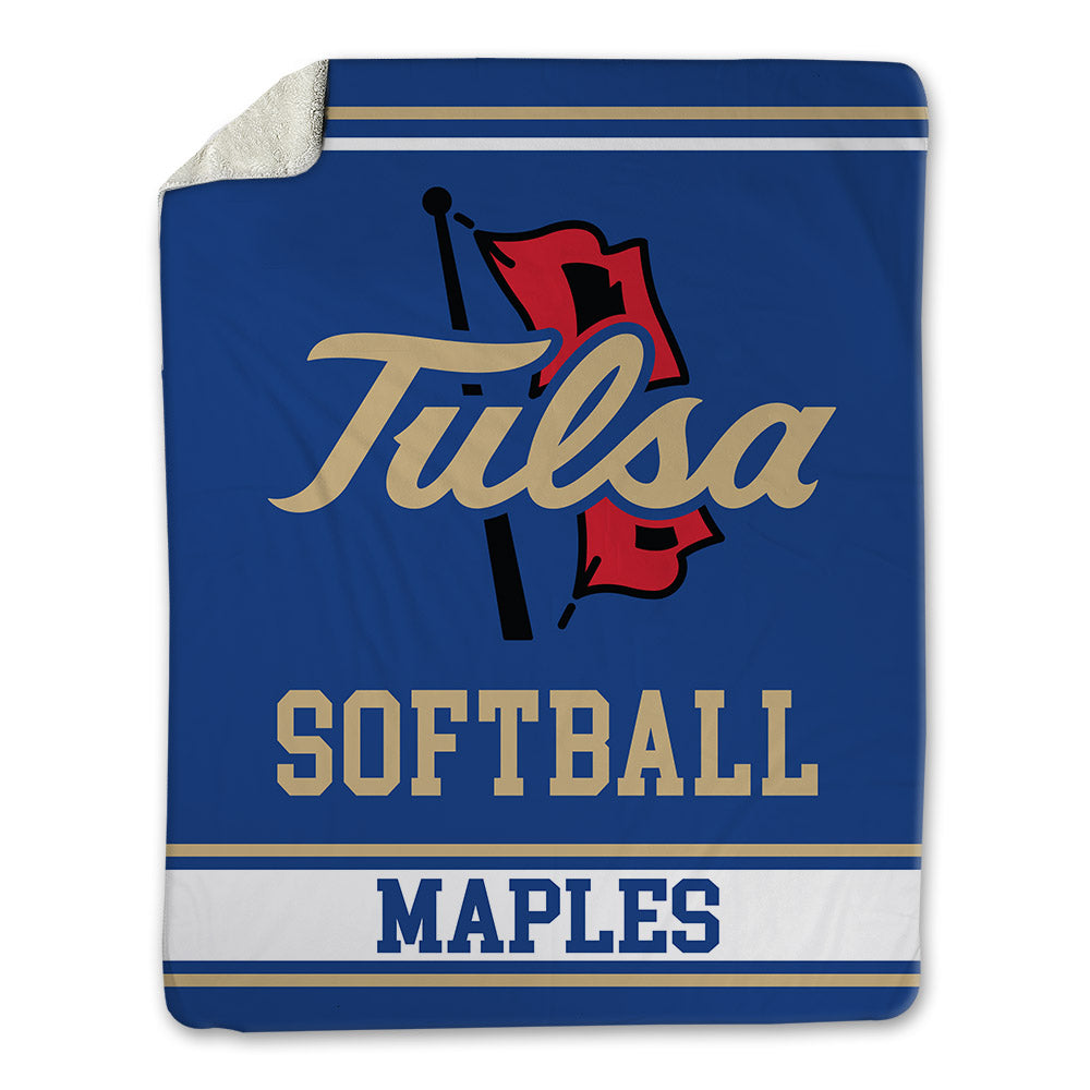 Tulsa - NCAA Softball : Brinly Maples - Blanket-0