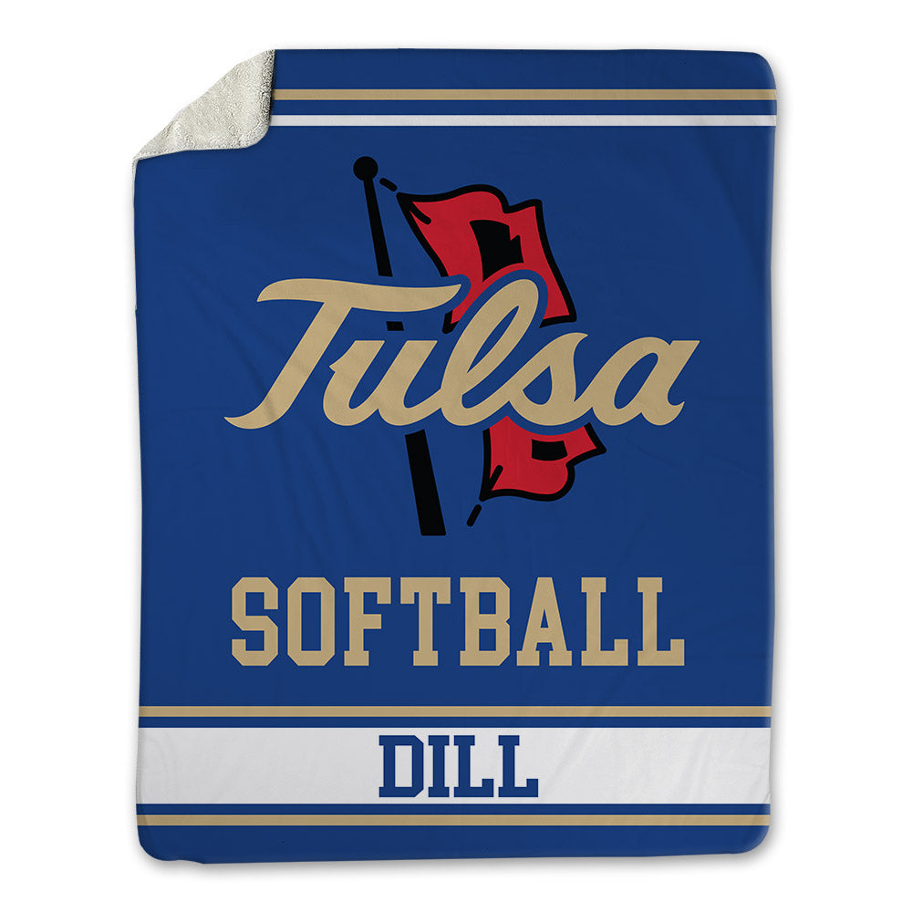Tulsa - NCAA Softball : Annika Dill - Blanket-0