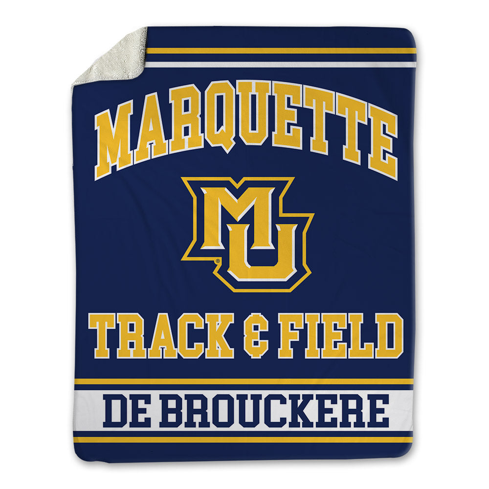 Marquette - NCAA Men's Track & Field : Niels De Brouckere - Blanket-0