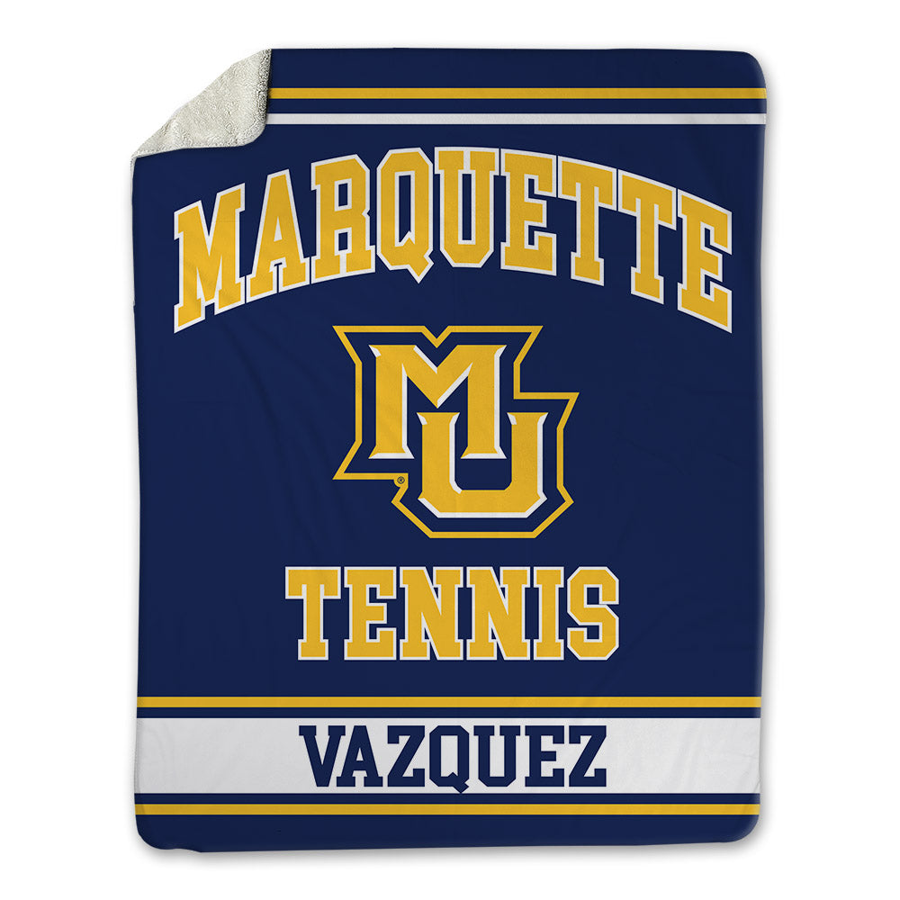 Marquette - NCAA Men's Tennis : Ivan Vazquez - Blanket-0