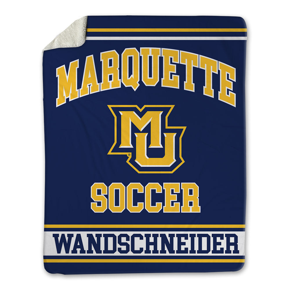Marquette - NCAA Men's Soccer : Jack Wandschneider - Blanket-0