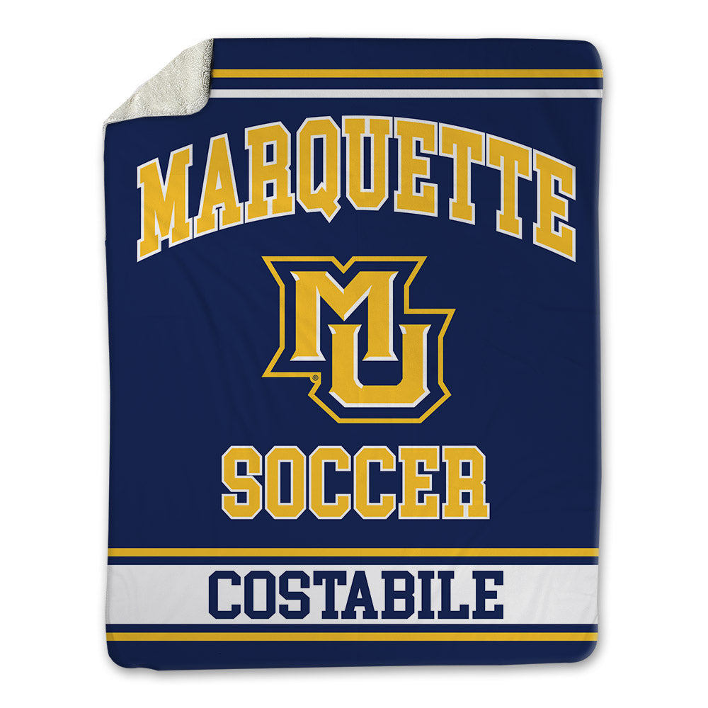 Marquette - NCAA Men's Soccer : Antonio Costabile - Blanket-0