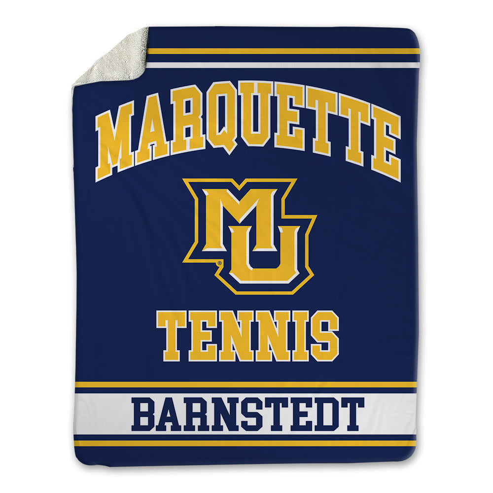 Marquette - NCAA Women's Tennis : Elise Barnstedt - Blanket-0