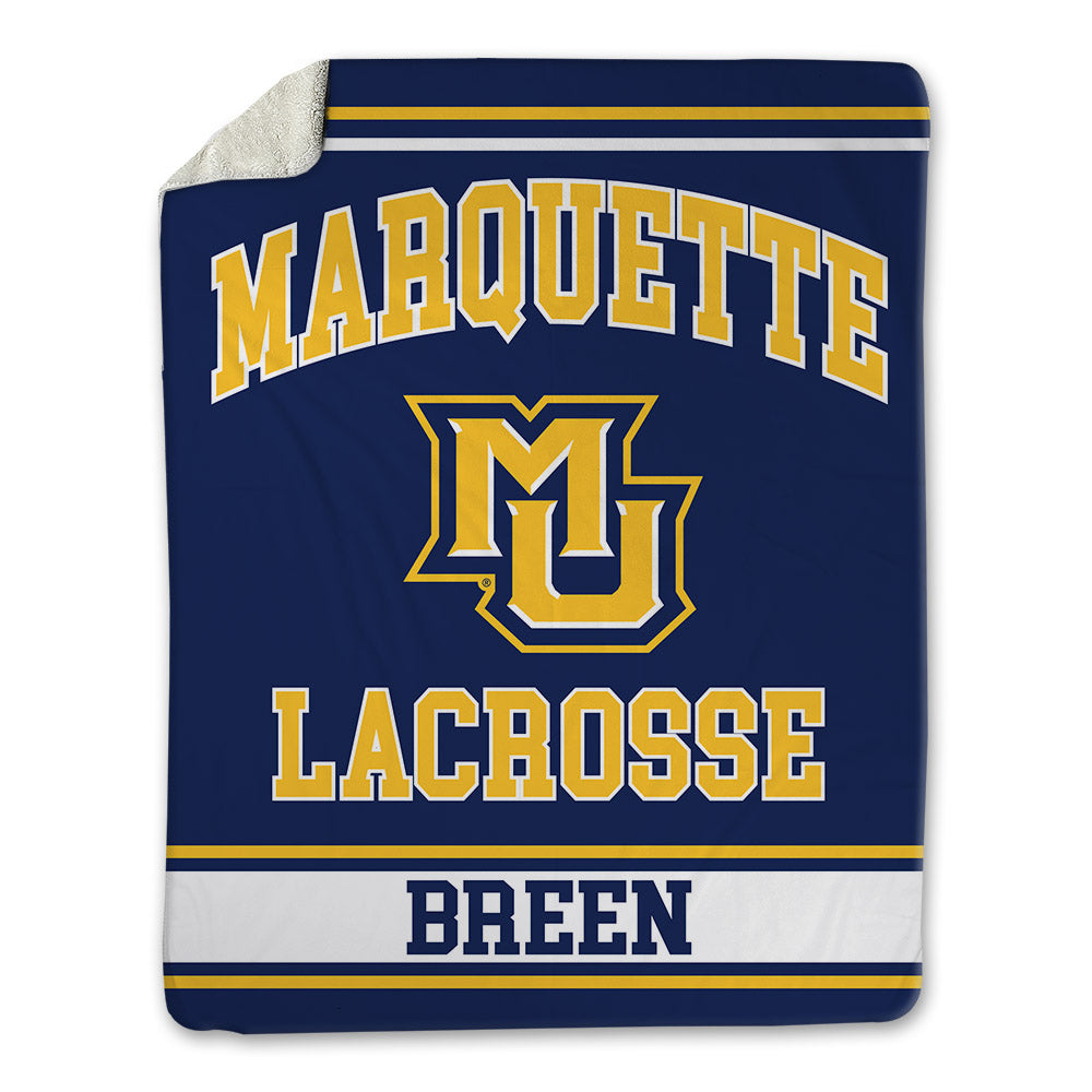 Marquette - NCAA Women's Lacrosse : Finley Breen - Blanket-0