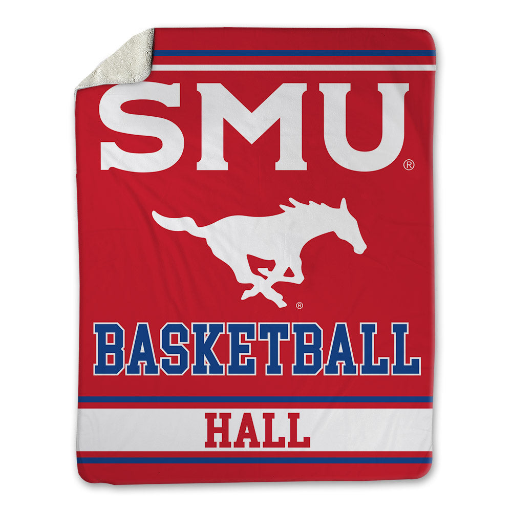 SMU - NCAA Women's Basketball : Grace Hall - Blanket-0