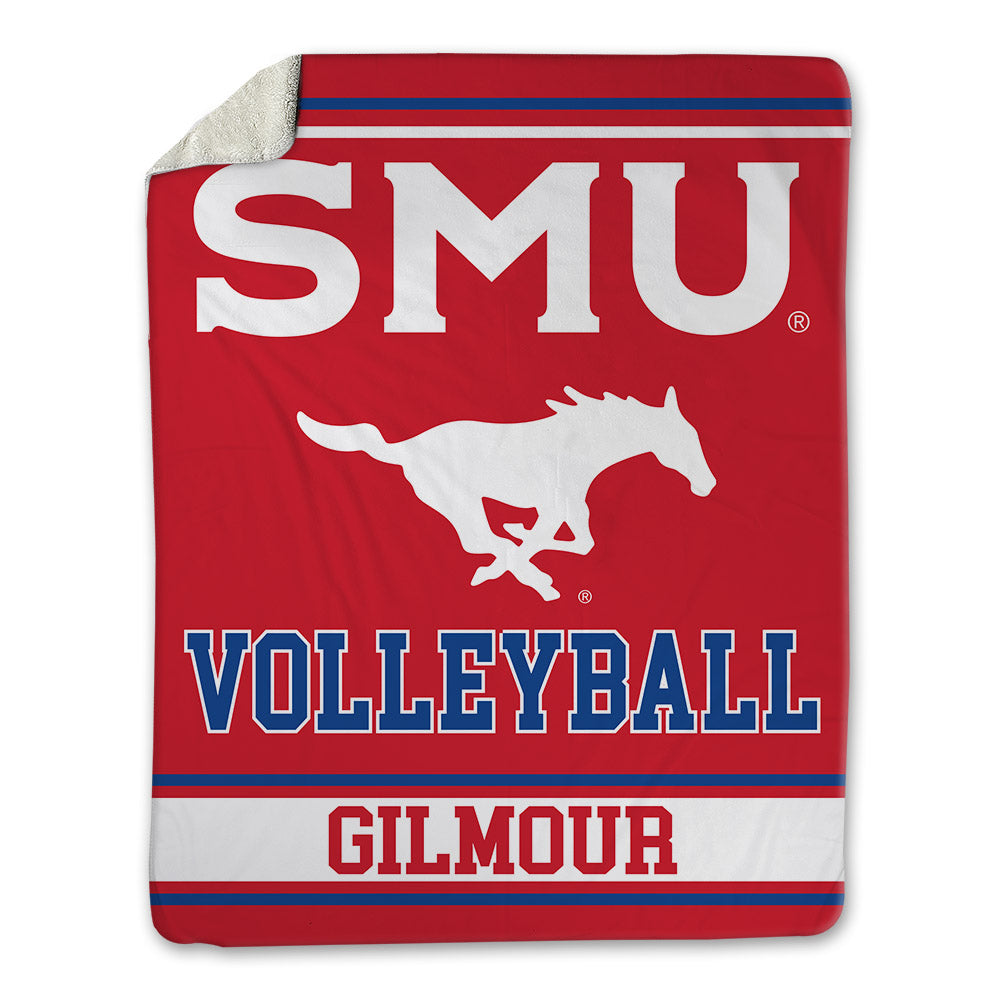 SMU - NCAA Women's Volleyball : Brooke Gilmour - Blanket-0