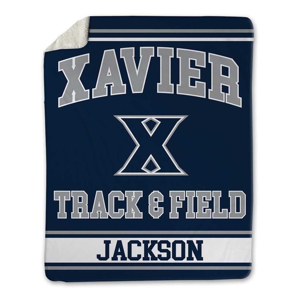 Xavier - NCAA Women's Track & Field : Rielyn Jackson - Blanket-0