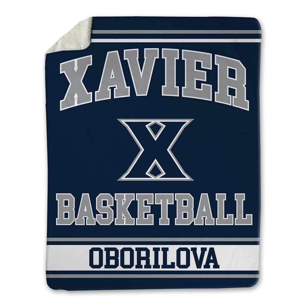 Xavier - NCAA Women's Basketball : Petra Oborilova - Blanket-0