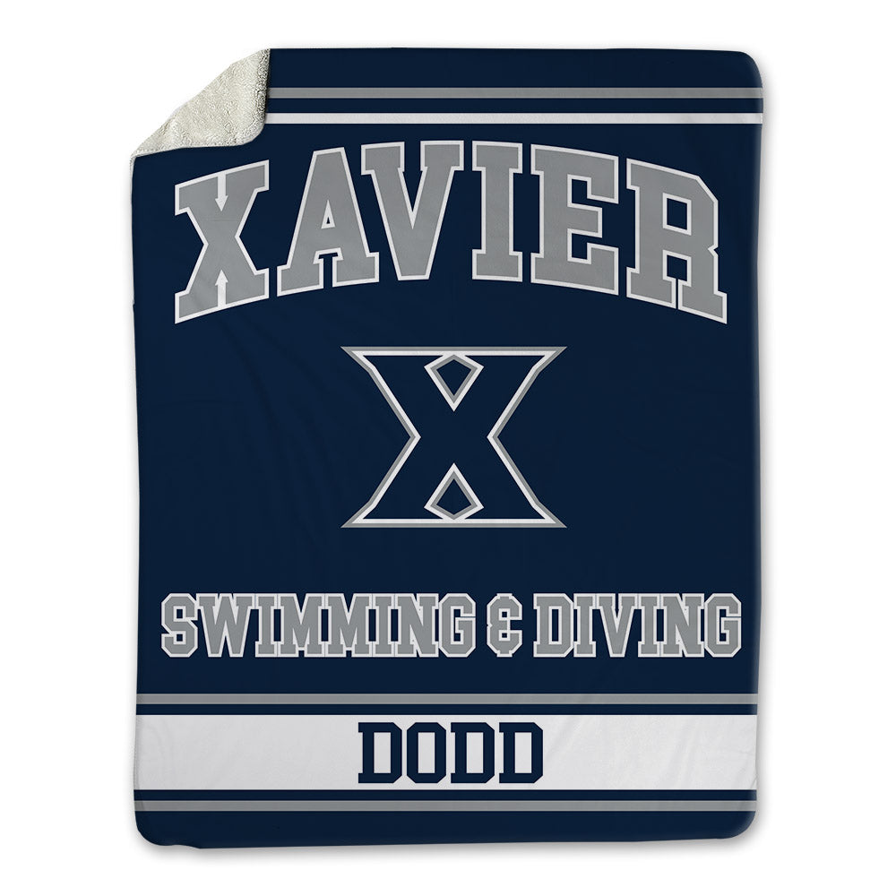 Xavier - NCAA Women's Swimming & Diving : Karlie Dodd - Blanket-0
