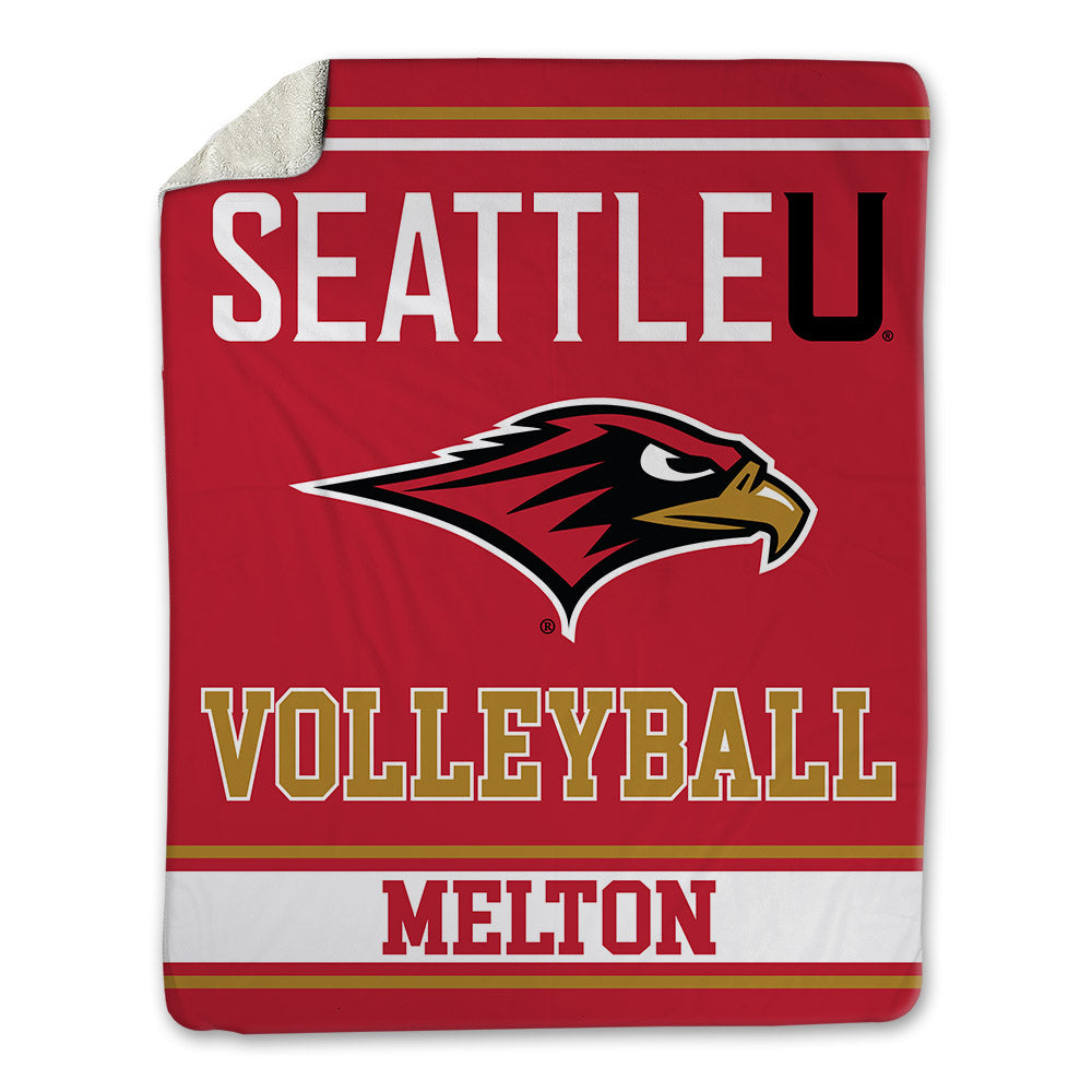 Seattle - NCAA Women's Volleyball : Teagan Melton - Blanket-0