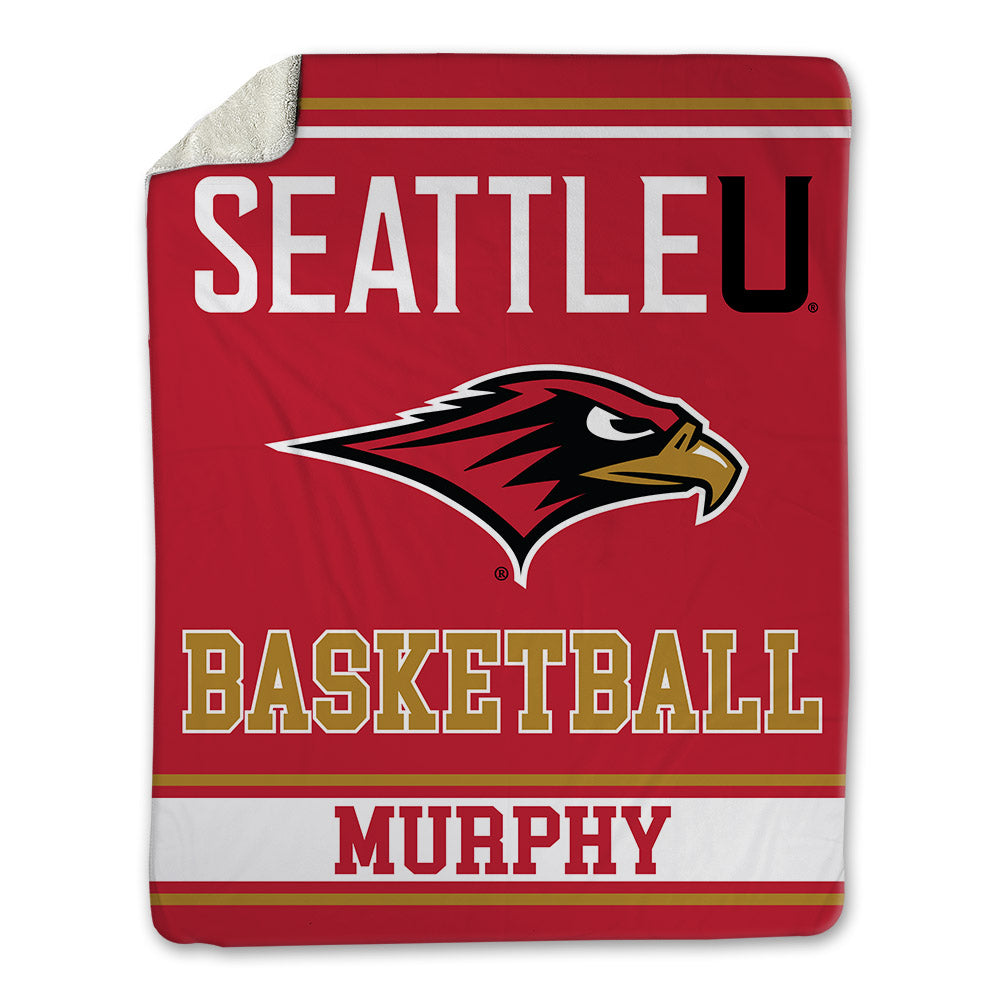 Seattle - NCAA Men's Basketball : Jojo Murphy - Blanket-0