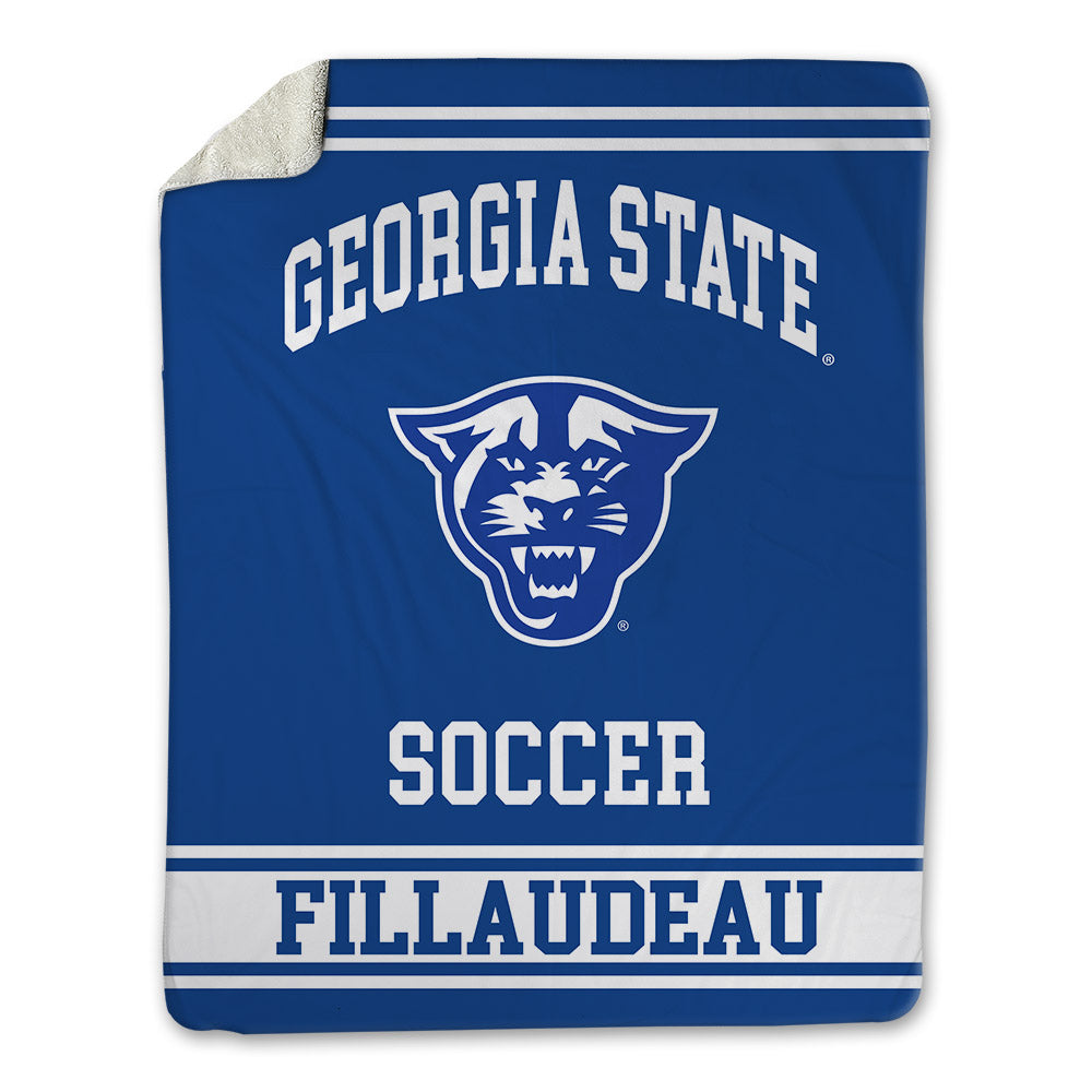 Georgia State - NCAA Men's Soccer : Tom Fillaudeau - Blanket-0
