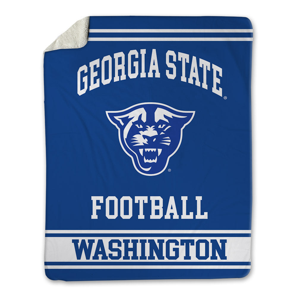 Georgia State - NCAA Football : Kyle Washington - Blanket-0