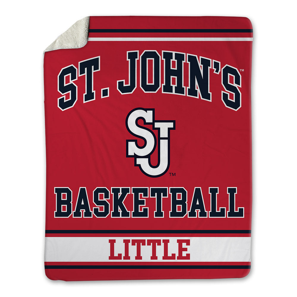 St. Johns - NCAA Women's Basketball : Ariel Little - Blanket-0