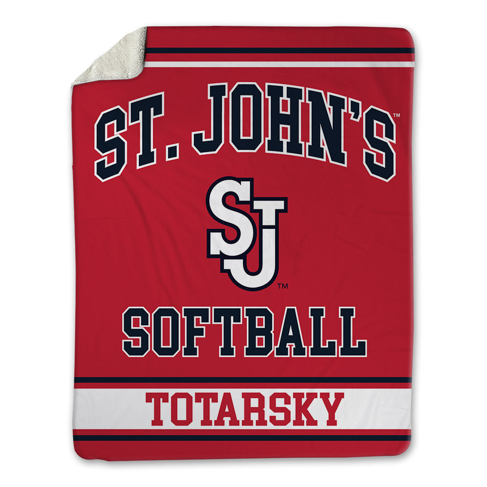 St. Johns - NCAA Softball : Sydney Totarsky - Blanket-0