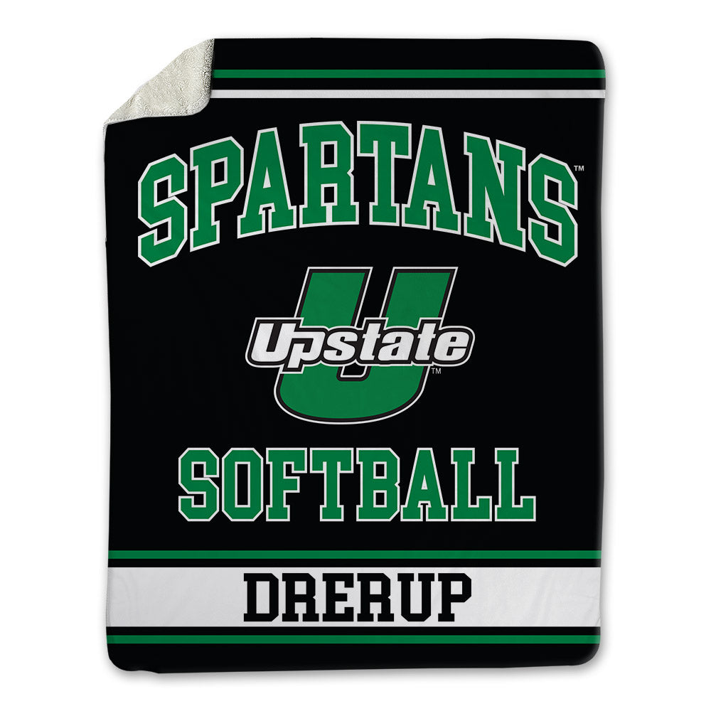 USC Upstate - NCAA Softball : Maddie Drerup - Blanket-0