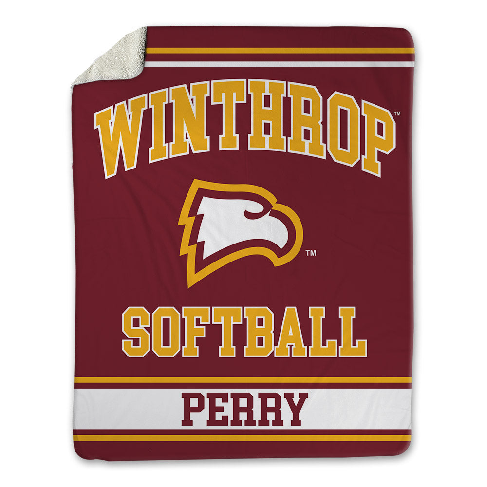 Winthrop - NCAA Softball : Tabitha Perry - Blanket-0