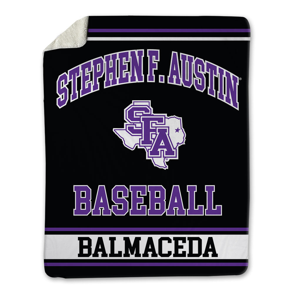 SFA - NCAA Baseball : Elian Balmaceda - Blanket-0