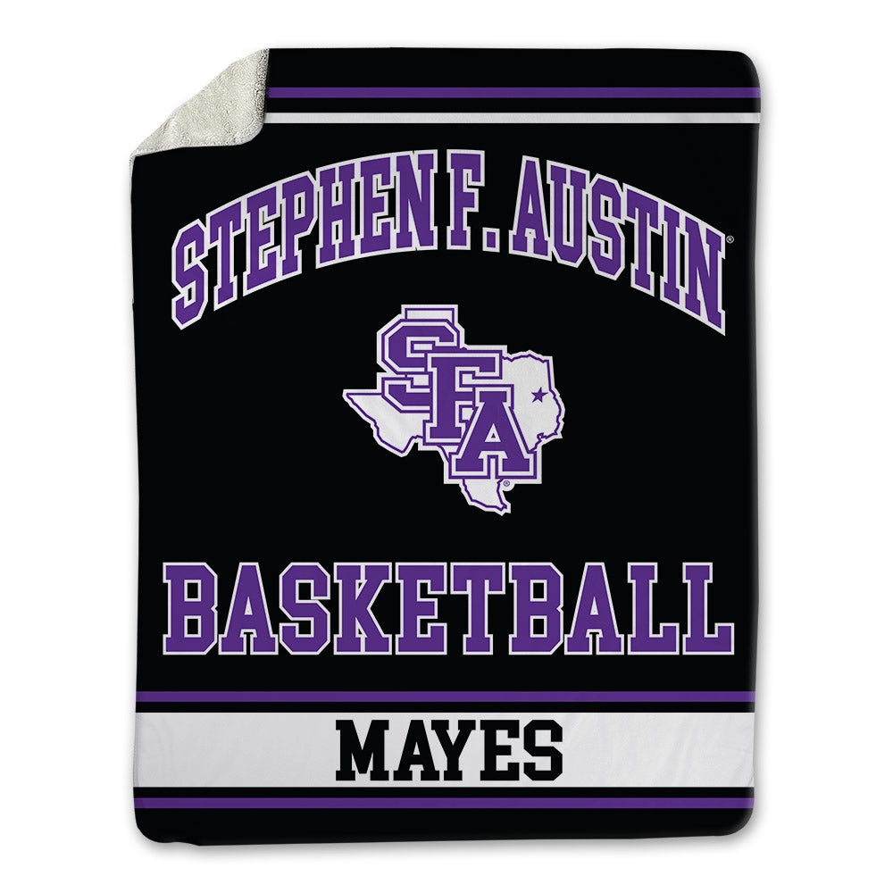 SFA - NCAA Men's Basketball : Ethan Mayes - Blanket-0