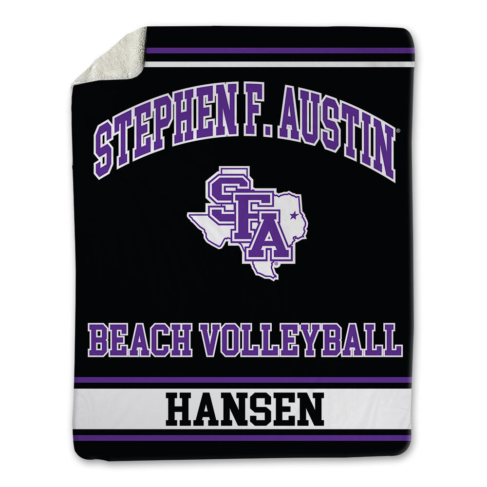 SFA - NCAA Beach Volleyball : Katie Hansen - Blanket-0