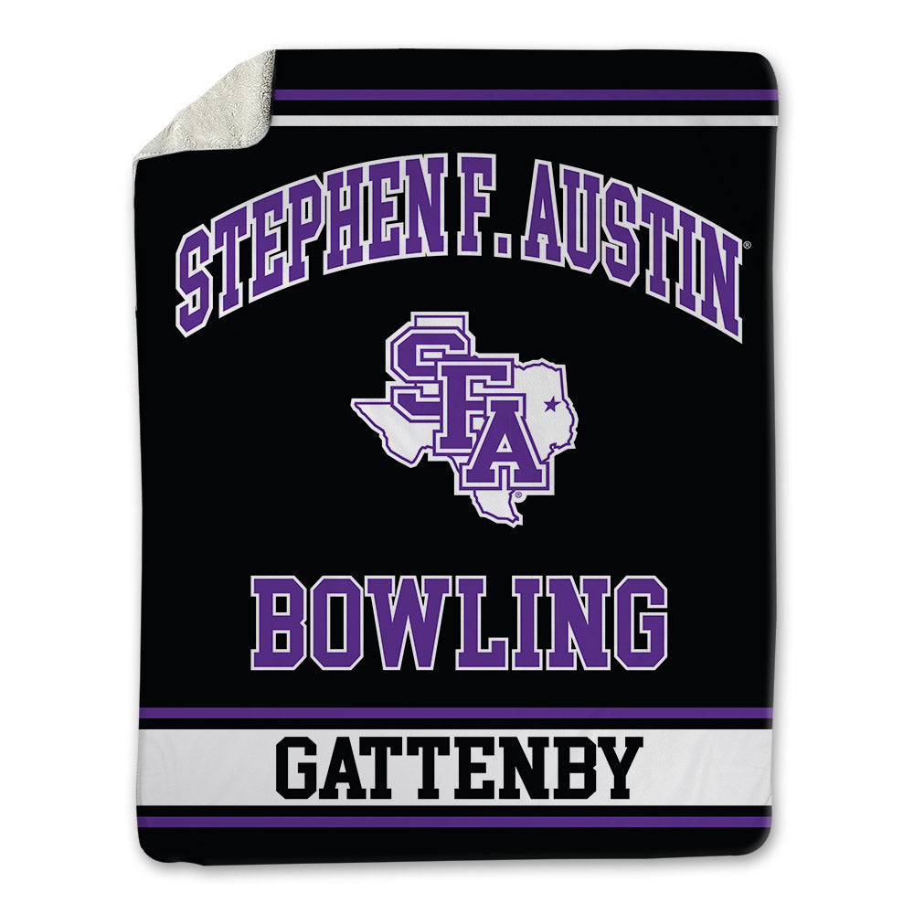 SFA - NCAA Women's Bowling : Carlen Gattenby - Blanket-0