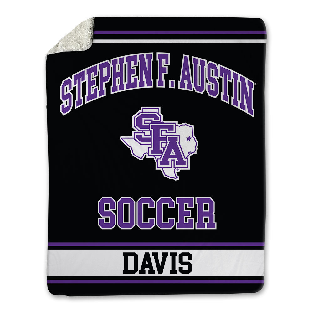 SFA - NCAA Women's Soccer : Kamrynn Davis - Blanket-0
