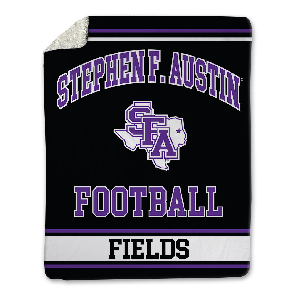 SFA - NCAA Football : Eli Fields - Blanket-0