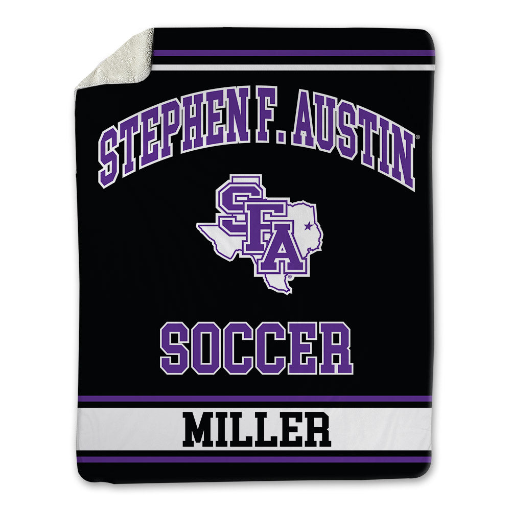 SFA - NCAA Women's Soccer : Alexis Miller - Blanket-0