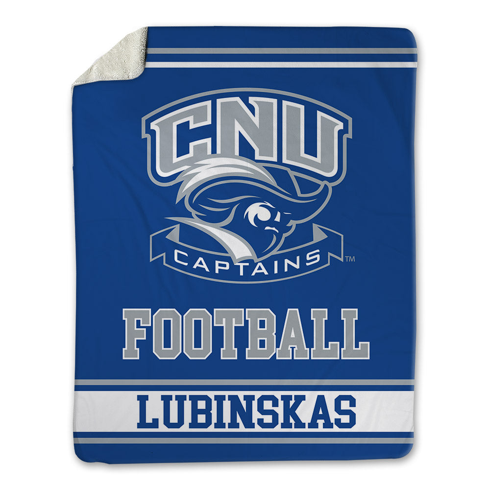 CNU - NCAA Football : Joe Lubinskas - Blanket-0