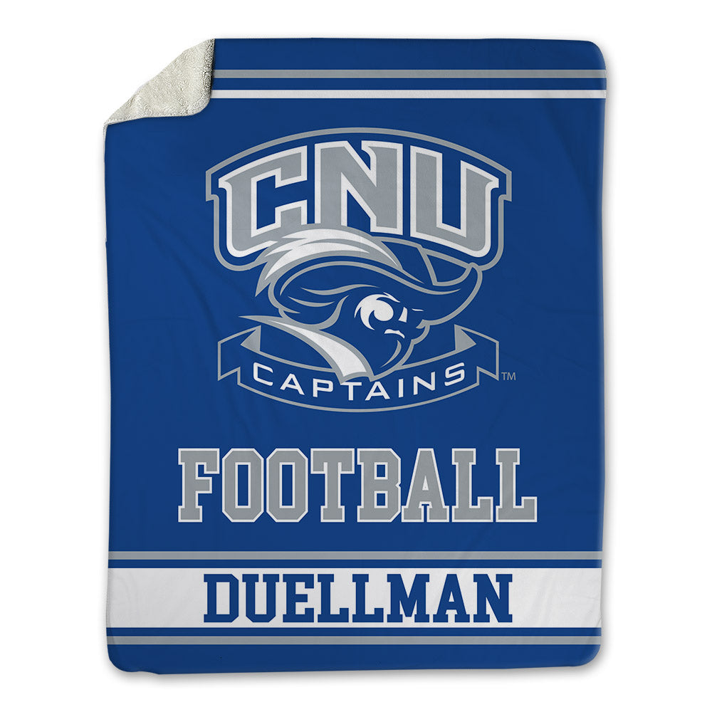 CNU - NCAA Football : Chris Duellman - Blanket-0