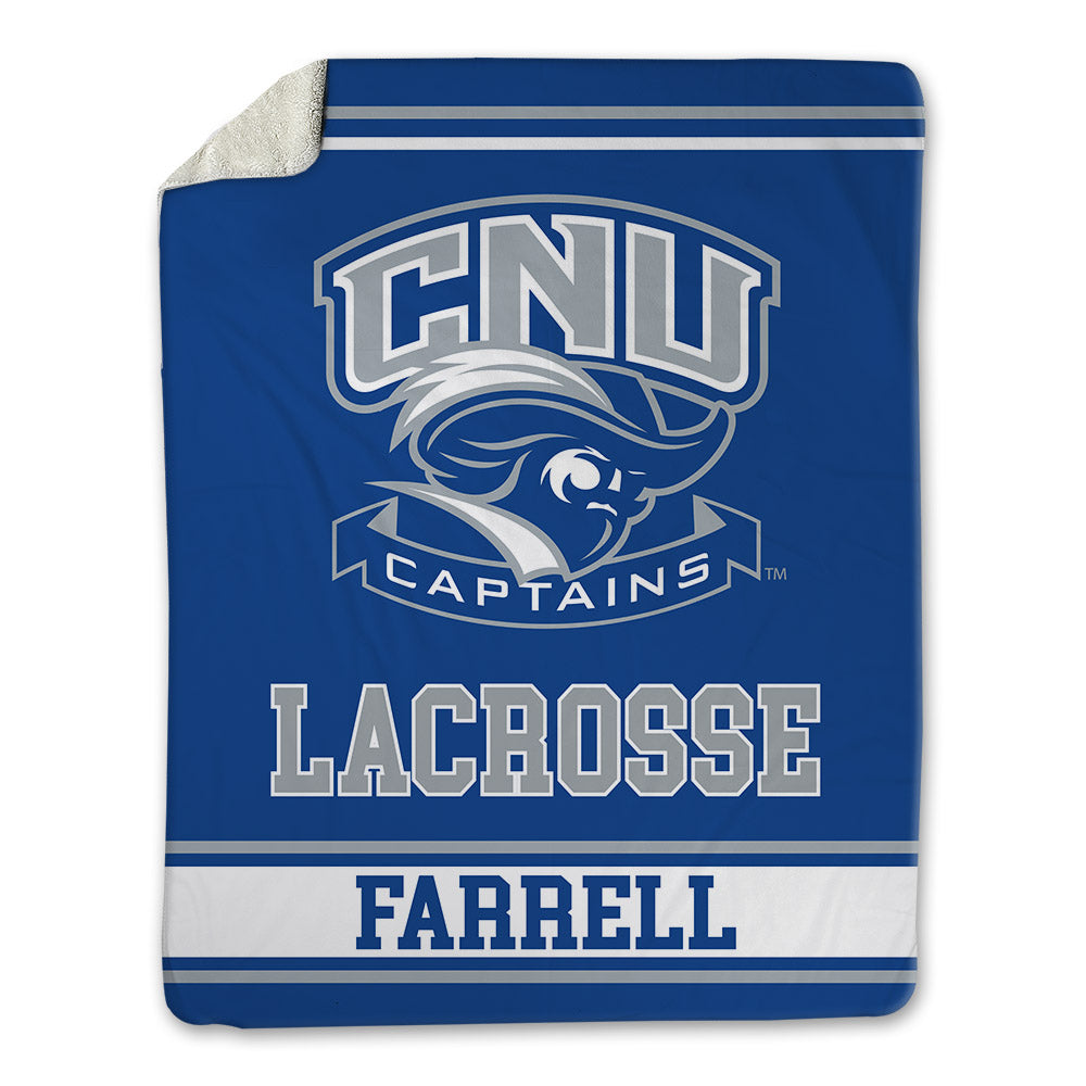 CNU - NCAA Women's Lacrosse : Maura Farrell - Blanket-0