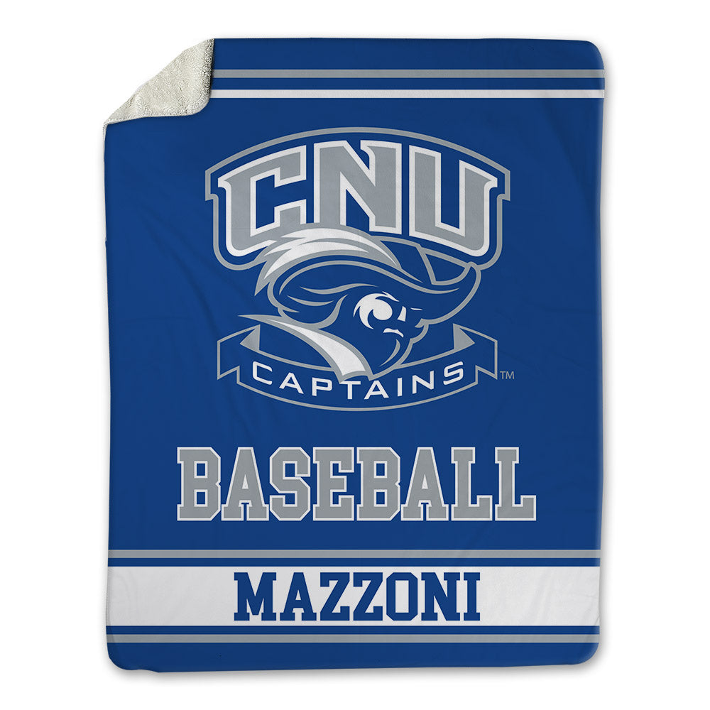 CNU - NCAA Baseball : Wayne Mazzoni - Blanket-0