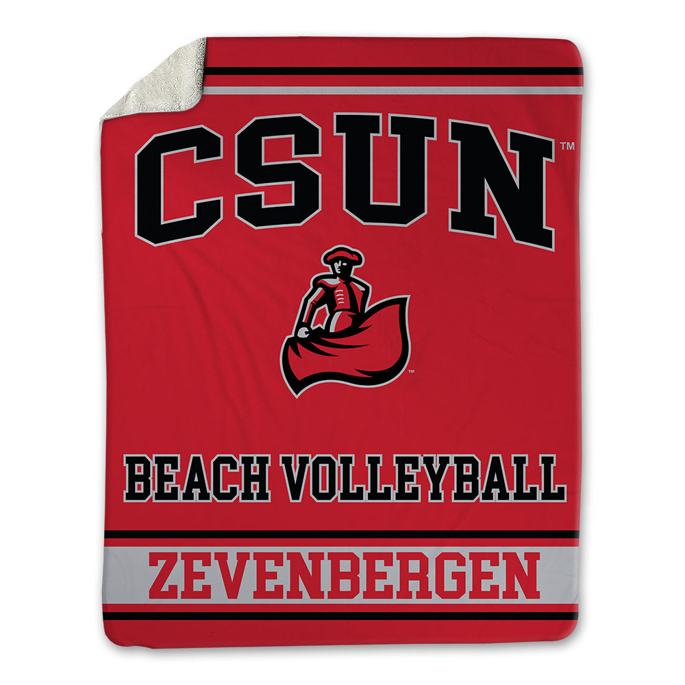 CSUN - NCAA Beach Volleyball : Alexis Zevenbergen - Blanket-0