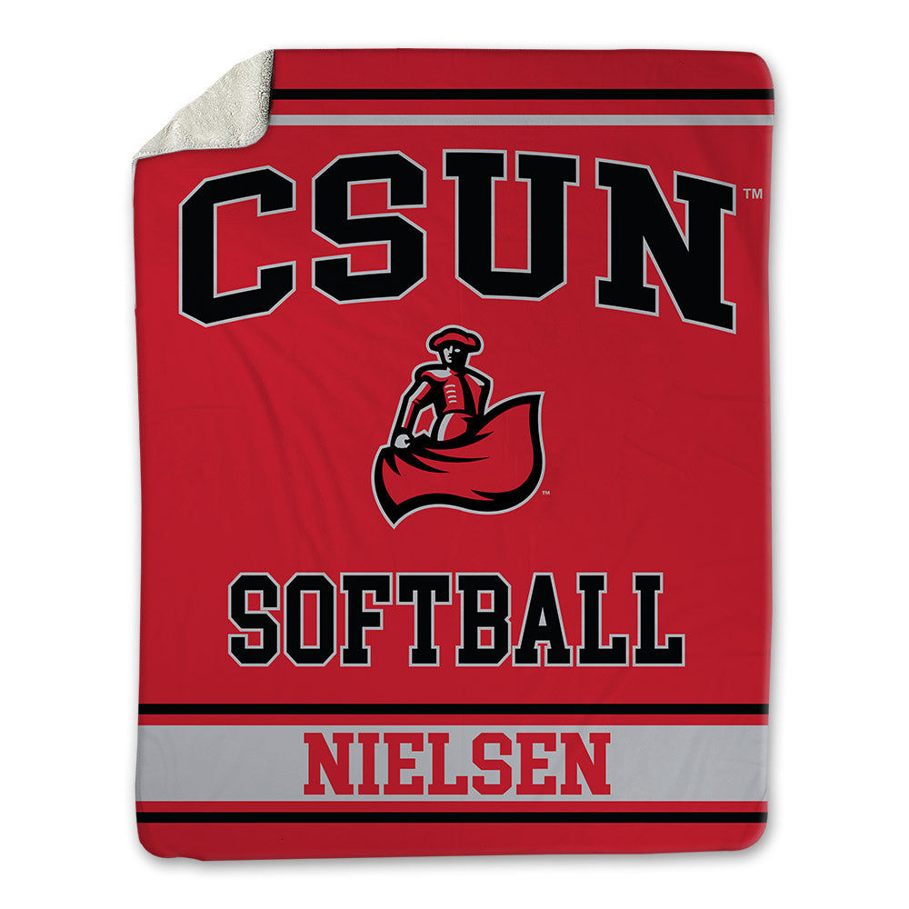 CSUN - NCAA Softball : Jadyn Nielsen - Blanket-0