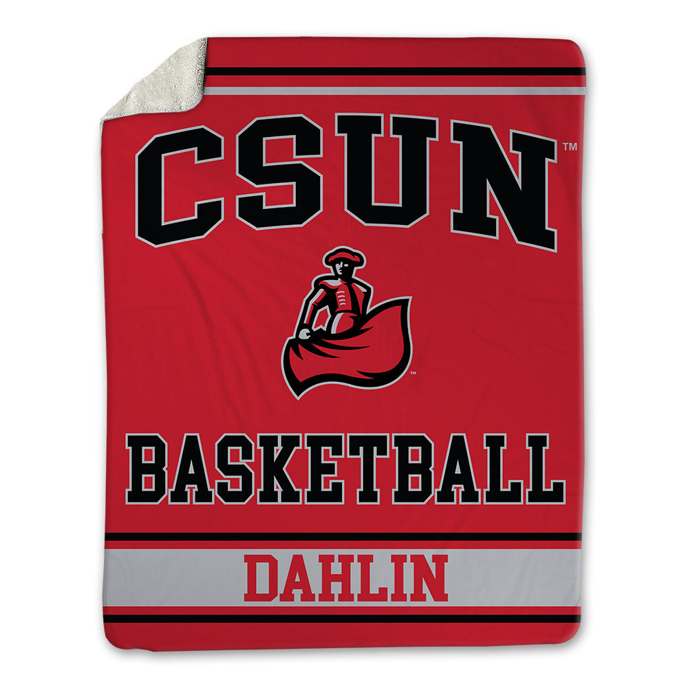 CSUN - NCAA Women's Basketball : Laini Dahlin - Blanket-0