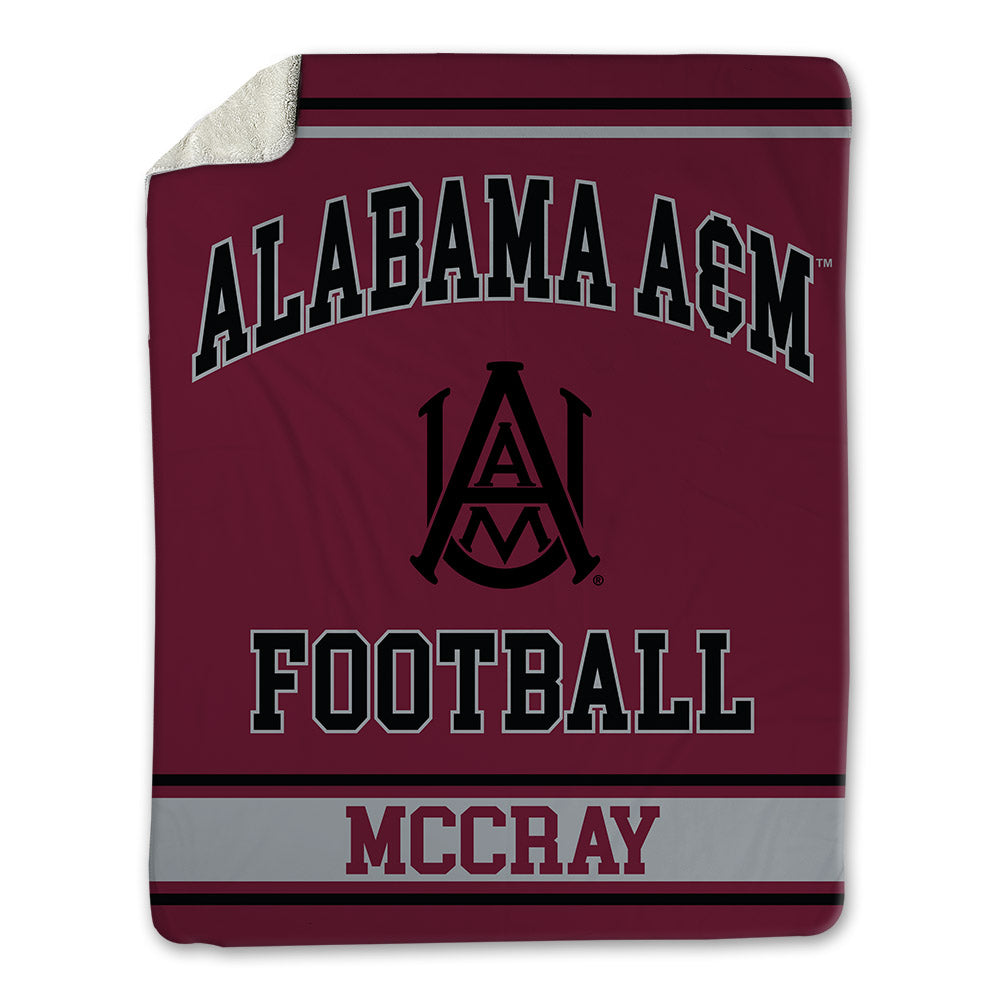 AAMU - NCAA Football : Elijah McCray - Blanket-0