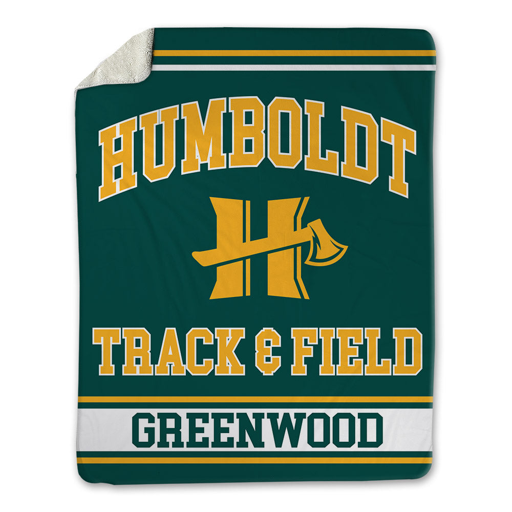 Humboldt State - NCAA Men's Track & Field : Damian Greenwood - Blanket-0