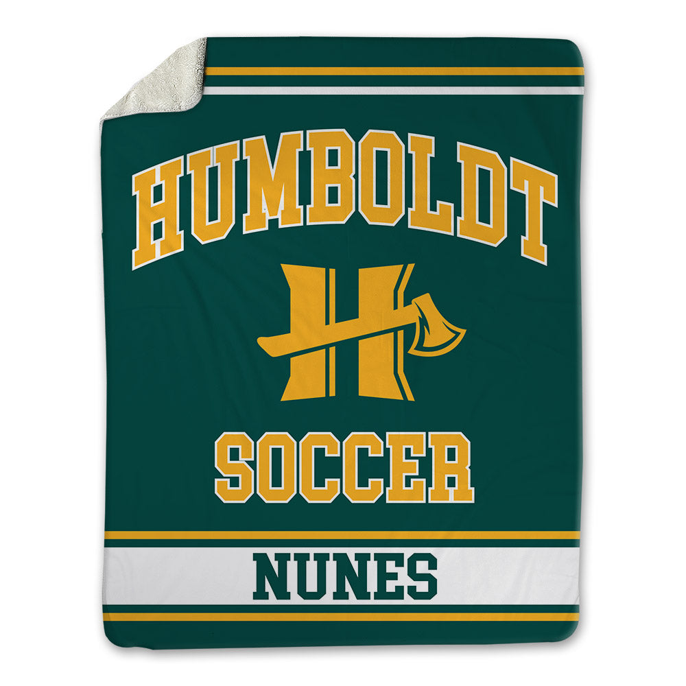 Humboldt State - NCAA Women's Soccer : Adea Nunes - Blanket-0