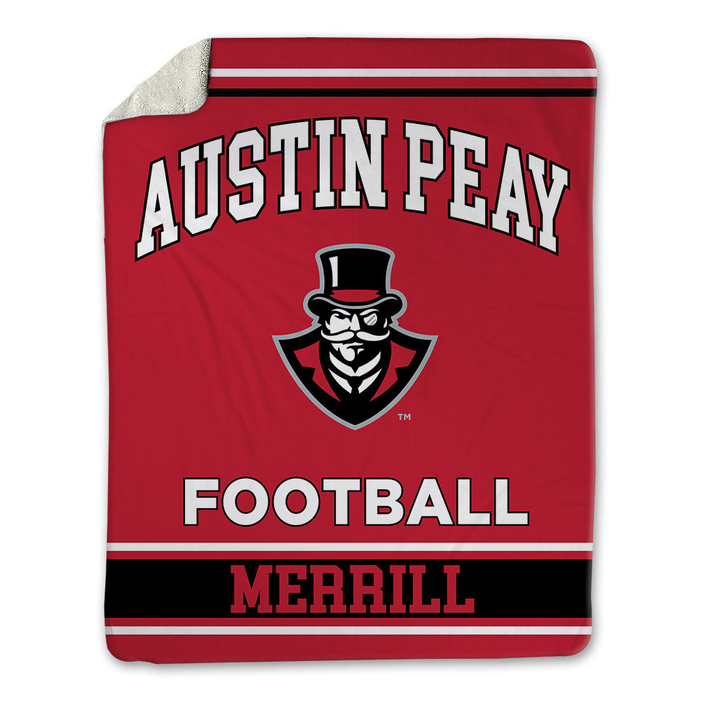 APSU - NCAA Football : Clayton Merrill - Blanket-0