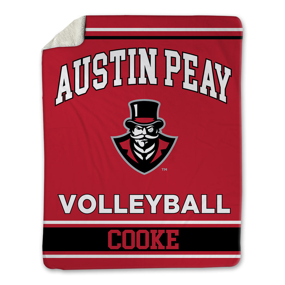 APSU - NCAA Women's Volleyball : Remmi Cooke - Blanket-0