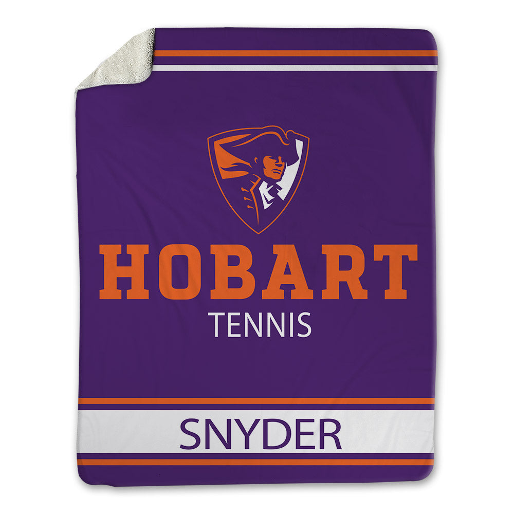 HWS - NCAA Men's Tennis : Tyler Snyder - Blanket-0