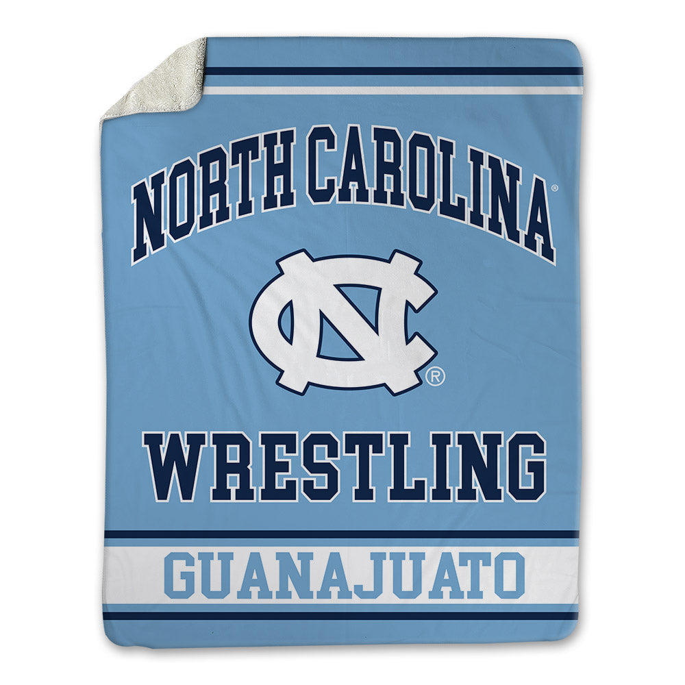 UNC - NCAA Wrestling : Derek Guanajuato - Blanket-0