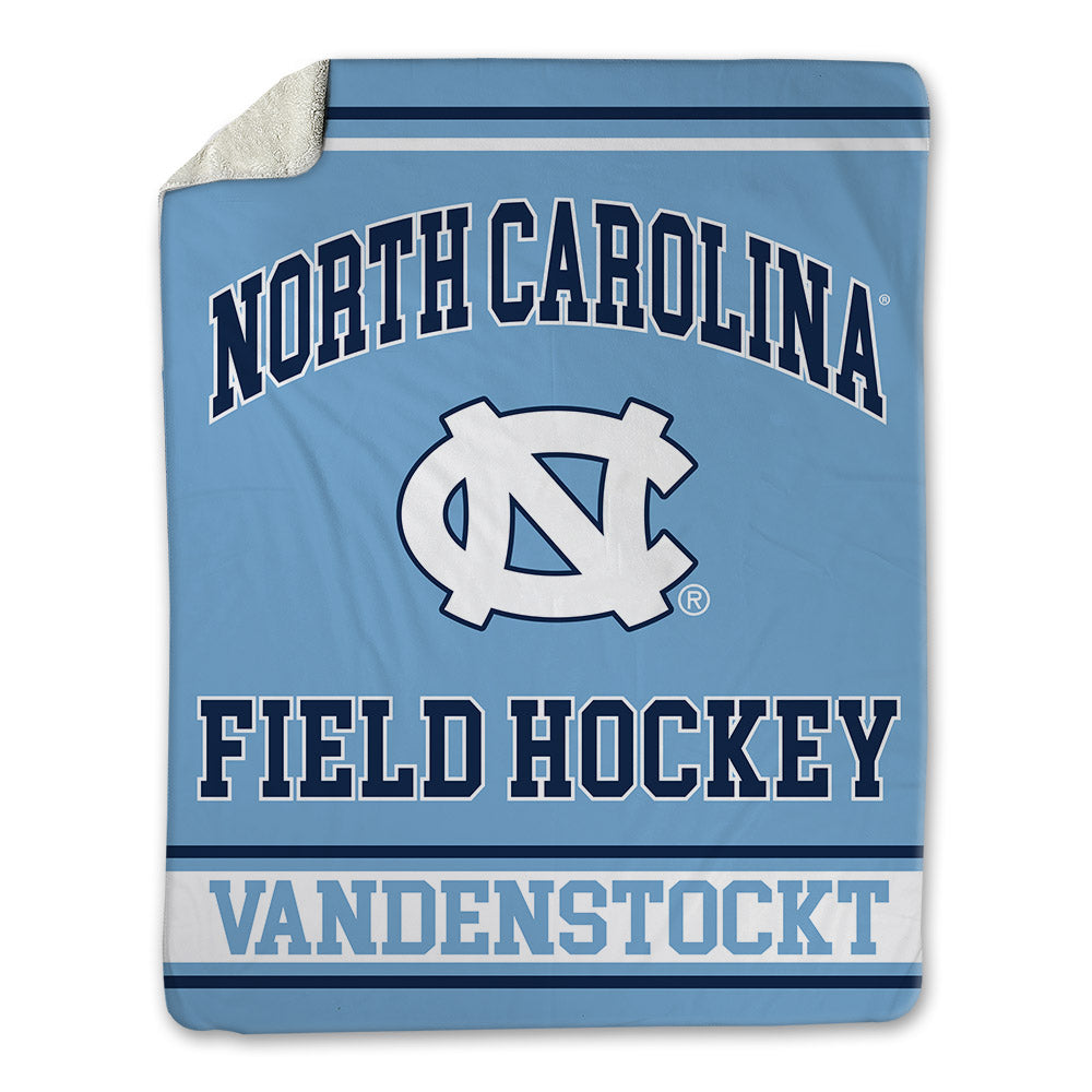 UNC - NCAA Women's Field Hockey : Charley Vandenstockt - Blanket-0